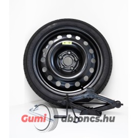 4x100 15 54 ET25 Acél MANKÓKERÉK 125/80R15 GUMIVAL