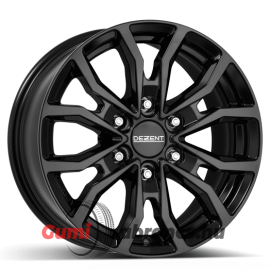 6/130 16X6,5 ET62 KC black 84,1 DEZENT ALUFELNI