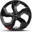 5/112 19X8 ET34 AO black 66,6 DEZENT ALUFELNI
