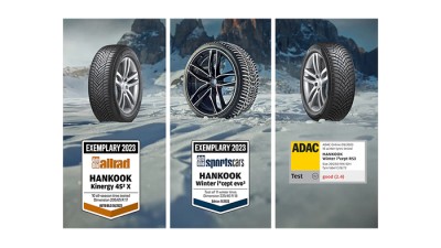 A Hankook Tire magas pontszámot ért el az európai négyévszakos és téli gumiabroncs-teszteken