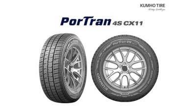 A Kumho új négyévszakos gumiabroncsot mutat be a kisteherautók és haszongépjárművek piacára