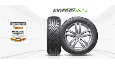 Tesztgyőzelem a Hankook Kinergy 4S 2 négyévszakos SUV gumiabroncsoknál